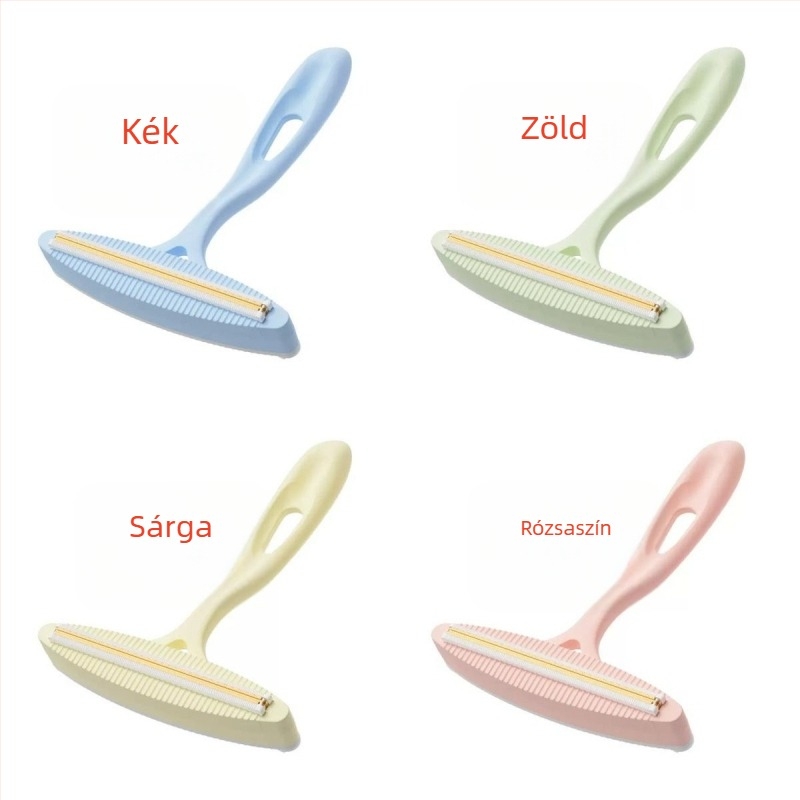 Kétoldalas ruhaszösz-eltávolító — kézi, műanyag, modern minimalist stílus, 2025 téli bevezetés