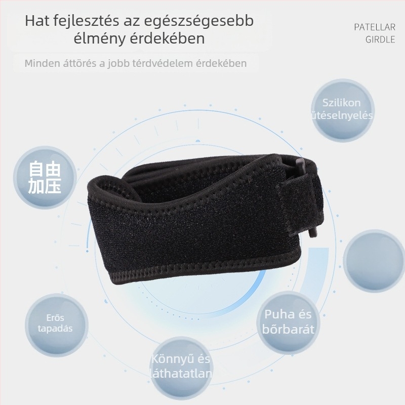 LUIX sport térdszalag, lélegző, ütéscsillapító védelem a meniszkusz számára