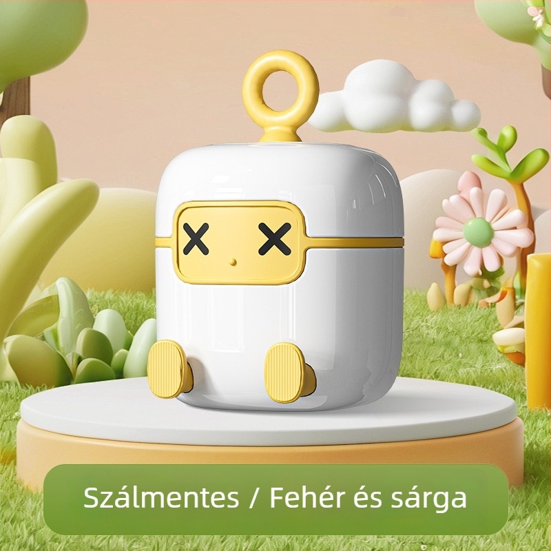 Mini mosható szőrszál-eltávolító – hordozható háztartási eszköz, ABS anyag, kettős használat, modern egyszerű stílus, 2025-ben debütált