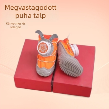 Dewangxing háziállat cipő – vízálló, forgó kialakítású, csúszásmentes kutyáknak, 4 darabos készlet, rajzfilmszerű dizájn