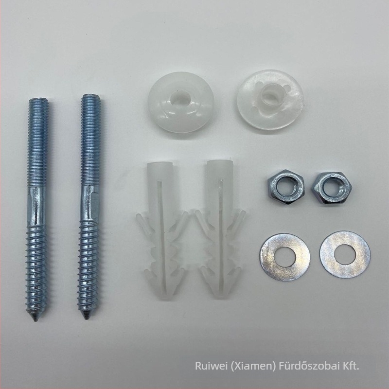 Riwei cinkötvözetű függő mosdó szerelőcsavarok hosszú expanziós csavarokkal