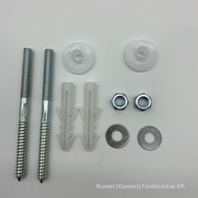 Riwei cinkötvözetű függő mosdó szerelőcsavarok hosszú expanziós csavarokkal