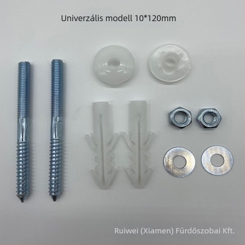 Riwei cinkötvözetű függő mosdó szerelőcsavarok hosszú expanziós csavarokkal