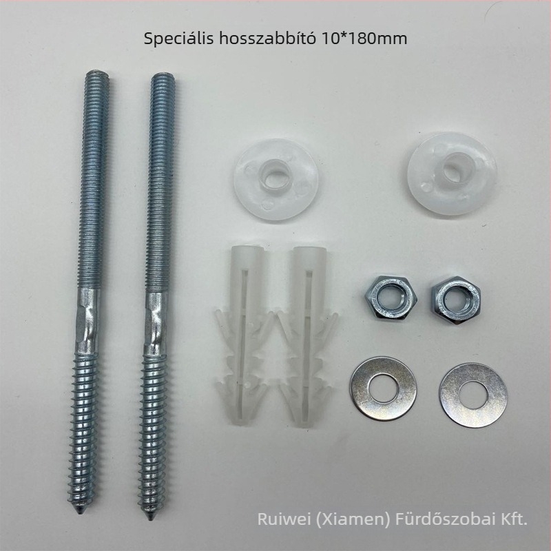 Riwei cinkötvözetű függő mosdó szerelőcsavarok hosszú expanziós csavarokkal