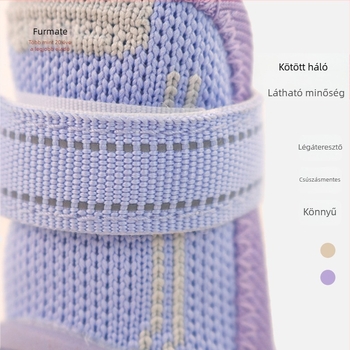 Furmate kutya cipő - légáteresztő hálós felület, csúszásmentes talp, kopásálló, melegen tart, hétköznapi kültéri cipő