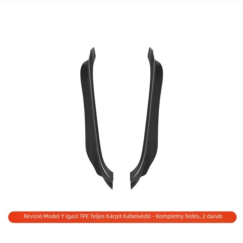 YZ TPE Tesla Frissített Model 3/Y/YL – oldal belső küszöbvédő panel, ragasztós telepítés, márka YZ