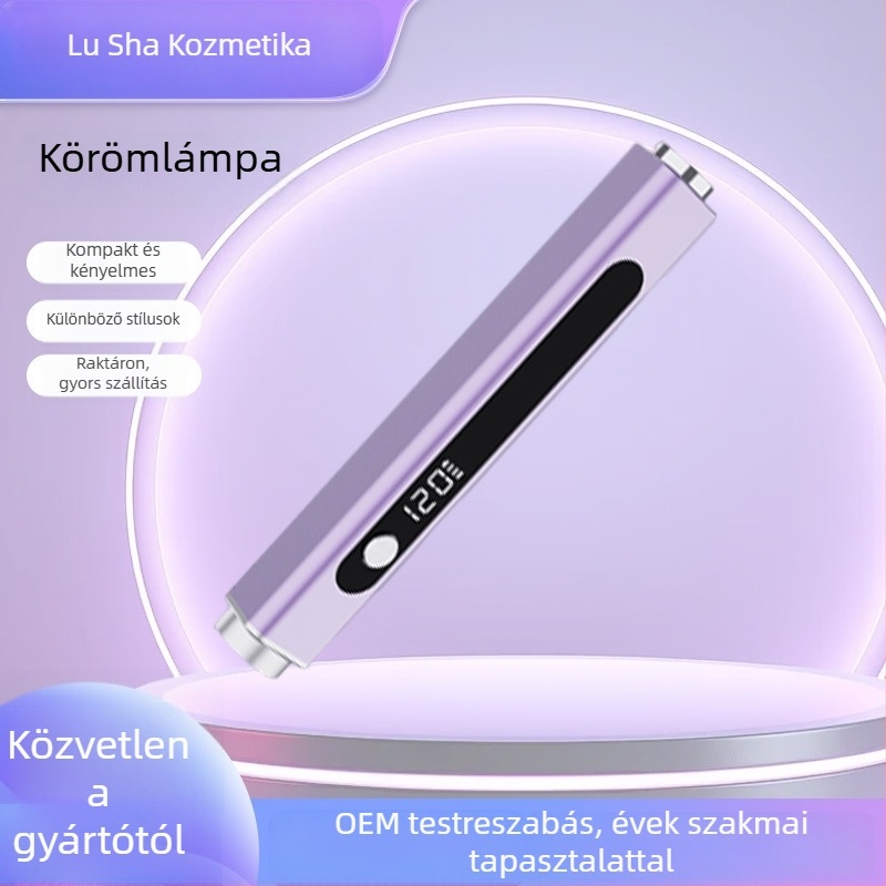 3‑in‑1 kézben tartható körömápolási fényterápiás lámpa | Márka ROZAROSAS, Modell Mx-m1, OEM, Általános felhasználók számára