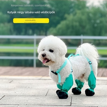 Kutyás esőcipő — vízálló, csúszásmentes, kopásálló, négy évszakos; anyag: ötvözet; márka: Powerful merchant