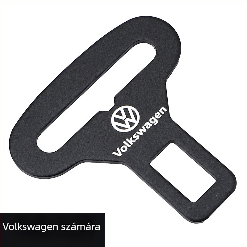 Autóbiztonsági csat – univerzális belső kiegészítő, cink ötvözet, logónyomás lehetséges