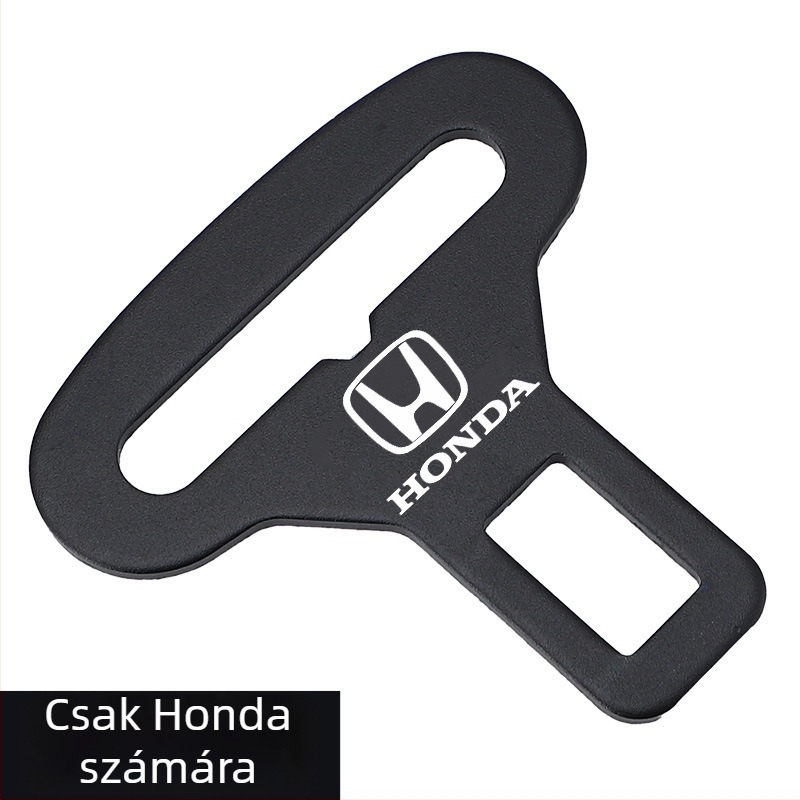 Autóbiztonsági csat – univerzális belső kiegészítő, cink ötvözet, logónyomás lehetséges