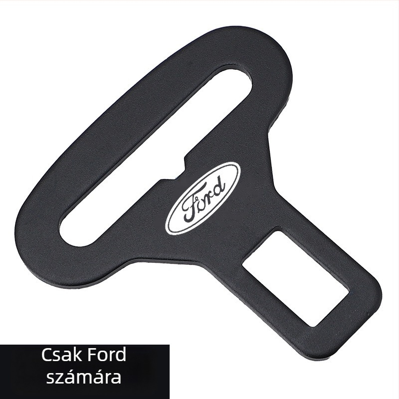 Autóbiztonsági csat – univerzális belső kiegészítő, cink ötvözet, logónyomás lehetséges