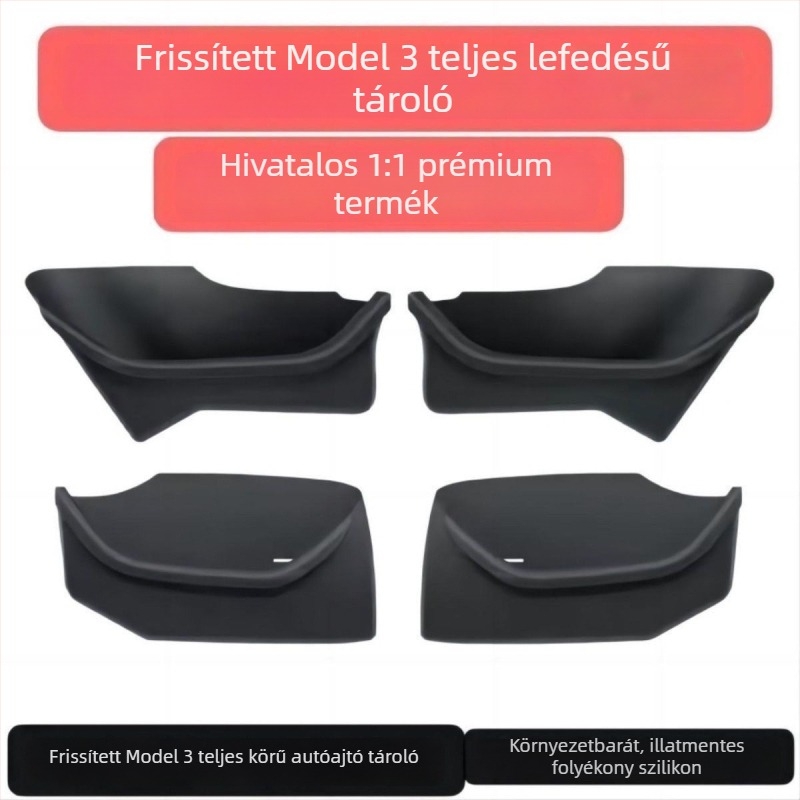 Tesla Model 3/Y belső ajtórekesz tároló készlet – Modell 012