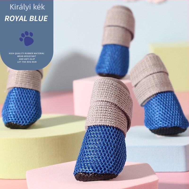 Just Pet kis testű kutyák beltéri cipői, légáteresztő hálós anyag, puha talp, szabadidős stílus