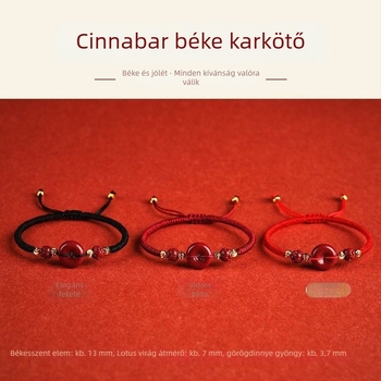 Cinnabar karkötő, kézzel szőtt, uniszex, retro pár-stílus