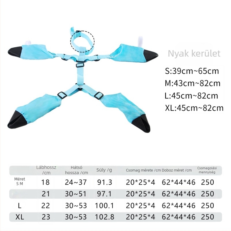 Kutyák porvédő nadrág, szabadidős stílus (polieszter szál; márka: Pet taro; termék kategória: porvédő nadrág; általános használat)