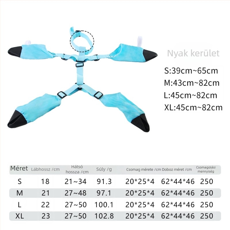 Kutyák porvédő nadrág, szabadidős stílus (polieszter szál; márka: Pet taro; termék kategória: porvédő nadrág; általános használat)