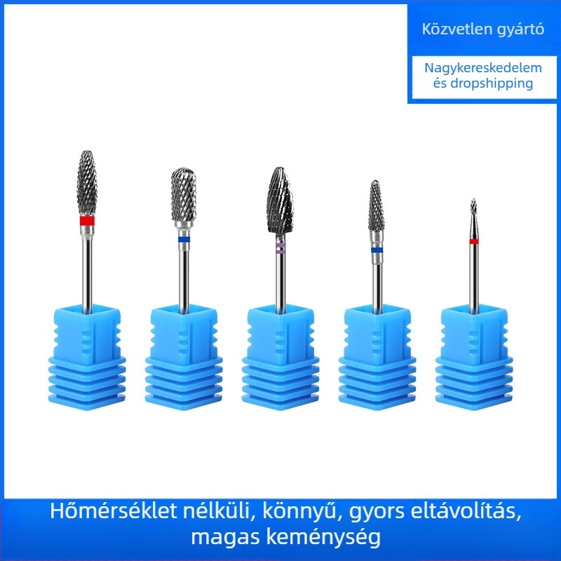 Körömcsiszoló fej wolframszilárd acél csiszolófejjel, modell BQ-S; felületcsiszoló eszköz; Zhejiang eredet