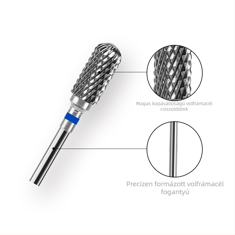Körömcsiszoló fej wolframszilárd acél csiszolófejjel, modell BQ-S; felületcsiszoló eszköz; Zhejiang eredet