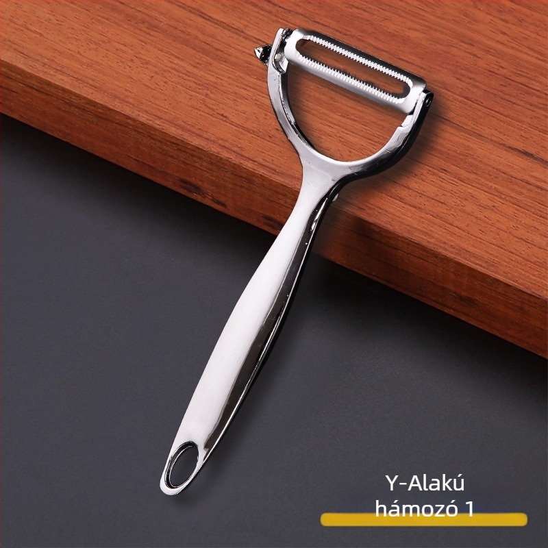 Cink ötvözetű gyümölcs- és zöldség hámozó, konyhai többfunkciós eszköz (Anyag: cink ötvözet; Funkció: többfunkciós; Kategória: hámozó)