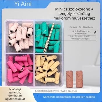 Mini körömlapoló eszköz a körömágy és a halott bőr eltávolításához – tartós gyanta és rozsdamentes acél kivitelű körömlapoló, otthoni használatra