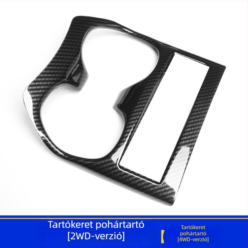 Autó sebességváltó panel keret a központi konzolhoz – műanyag, modell Novelty, testreszabás nélküli