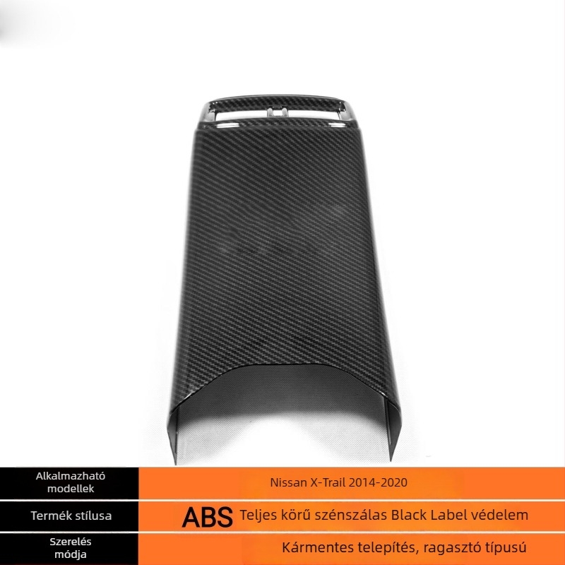 Autó sebességváltó panel keret a központi konzolhoz – műanyag, modell Novelty, testreszabás nélküli