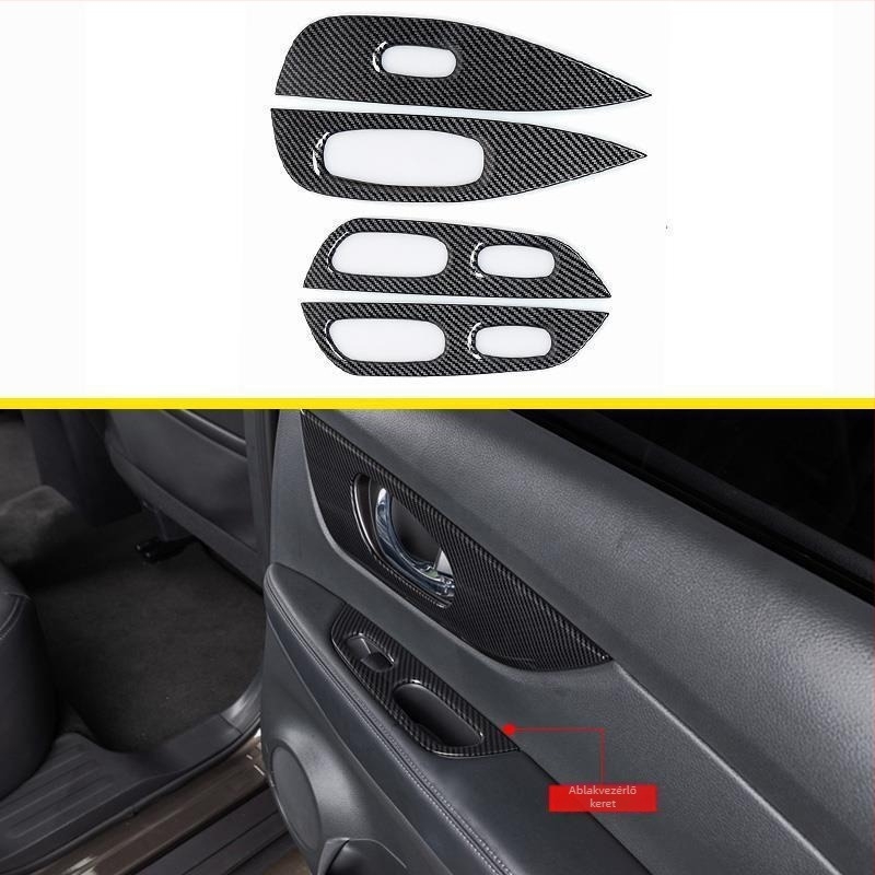 Autó sebességváltó panel keret a központi konzolhoz – műanyag, modell Novelty, testreszabás nélküli