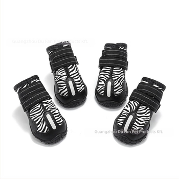Kutyák kültéri cipői — gumi, vízálló, csúszásmentes, melegen tartó, kopásálló, márka anobel