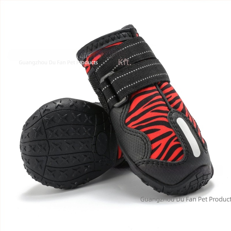 Kutyák kültéri cipői — gumi, vízálló, csúszásmentes, melegen tartó, kopásálló, márka anobel