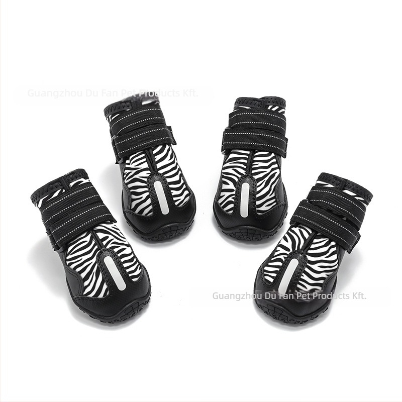 Kutyák kültéri cipői — gumi, vízálló, csúszásmentes, melegen tartó, kopásálló, márka anobel