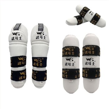 Taekwondo könyökvédők edzéshez – egyedi formájú védő, habanyagú, univerzális illeszkedés