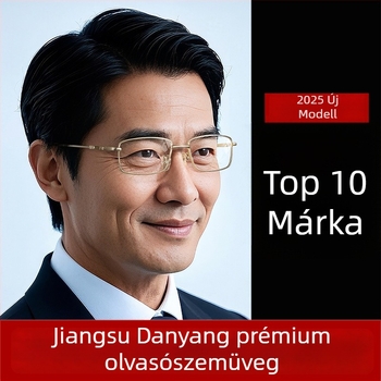 Olvasószemüveg titánium ötvözet kerettel, polikarbonát lencsékkel, anti-kék fény, teljes keret, kerek arcformához illeszkedő, időseknek