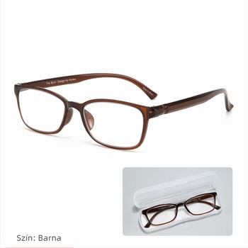 Polikarbonát lencsés olvasó szemüveg, anti-kék fény, TR90 teljes keret, időseknek