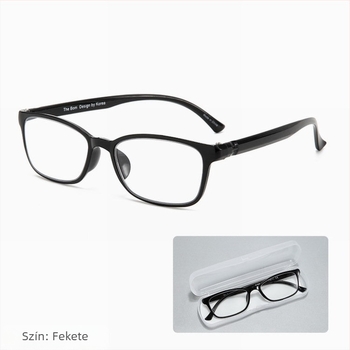 Polikarbonát lencsés olvasó szemüveg, anti-kék fény, TR90 teljes keret, időseknek