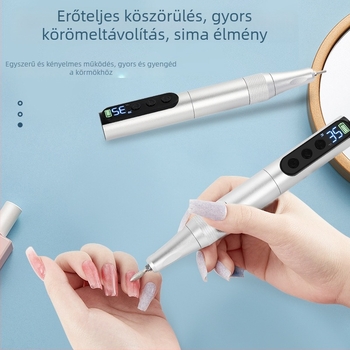 Köröm polírozó és manikűr eszköz, hordozható elektromos köröm eltávolító, elhalt bőr eltávolítása, modell CD101