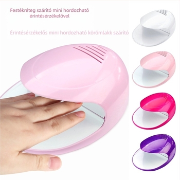 Körömlakk szárító, hordozható akkumulátorral, OEM modell, Air Dryer, 200 g, 60 darab csomag