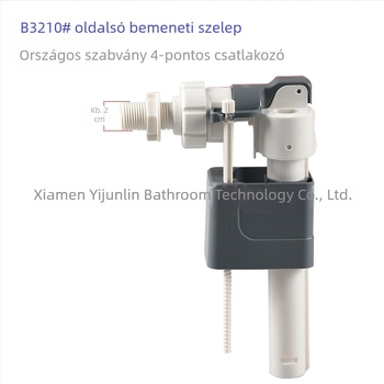 Rejtett WC vízbevezető szelep, csatlakoztatás a tartályhoz, model WH053 WH063 WH050, Yi Junlin