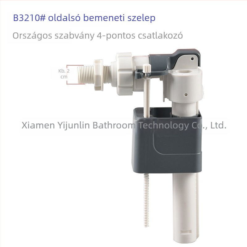 Rejtett WC vízbevezető szelep, csatlakoztatás a tartályhoz, model WH053 WH063 WH050, Yi Junlin