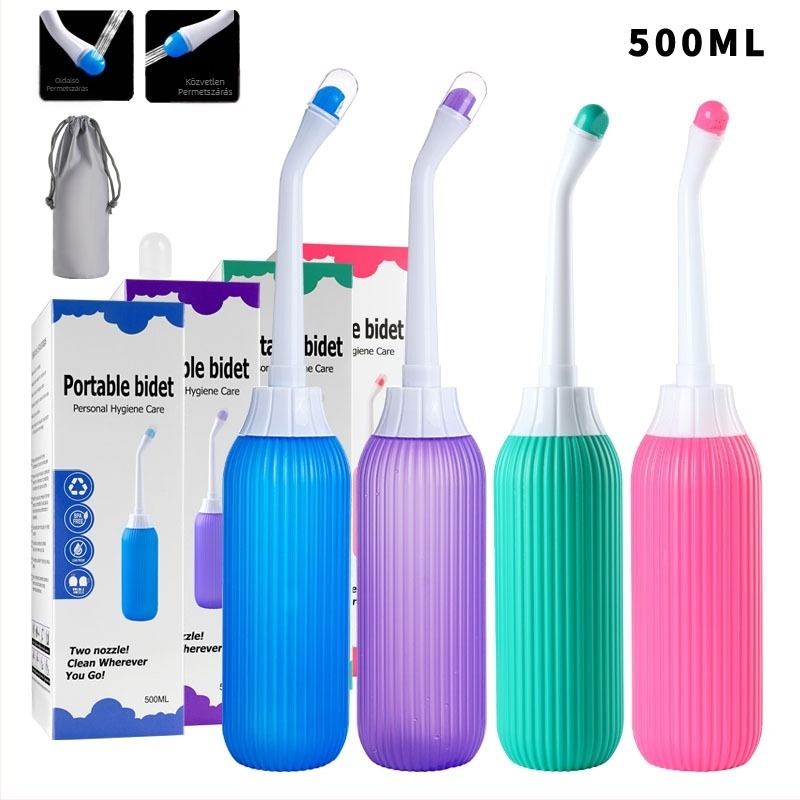 Hordozható szülés utáni perineális öblítő készülék öblítő funkcióval (PP anyag, ZTBAOJU márka, OEM testreszabás, magáncímke lehetőség)