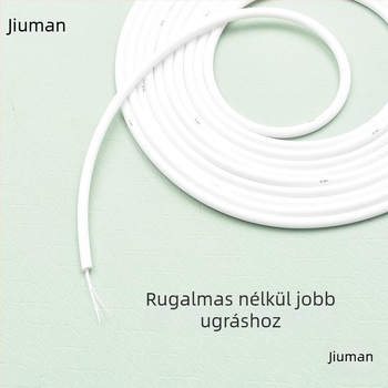 Edzés ugrókötél keresztezett mintázattal, kiterjesztett verzió, alacsony rugalmasság