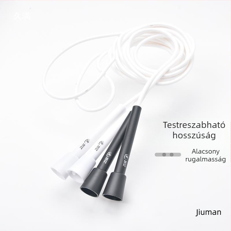 Edzés ugrókötél keresztezett mintázattal, kiterjesztett verzió, alacsony rugalmasság