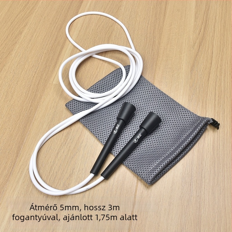 Edzés ugrókötél keresztezett mintázattal, kiterjesztett verzió, alacsony rugalmasság