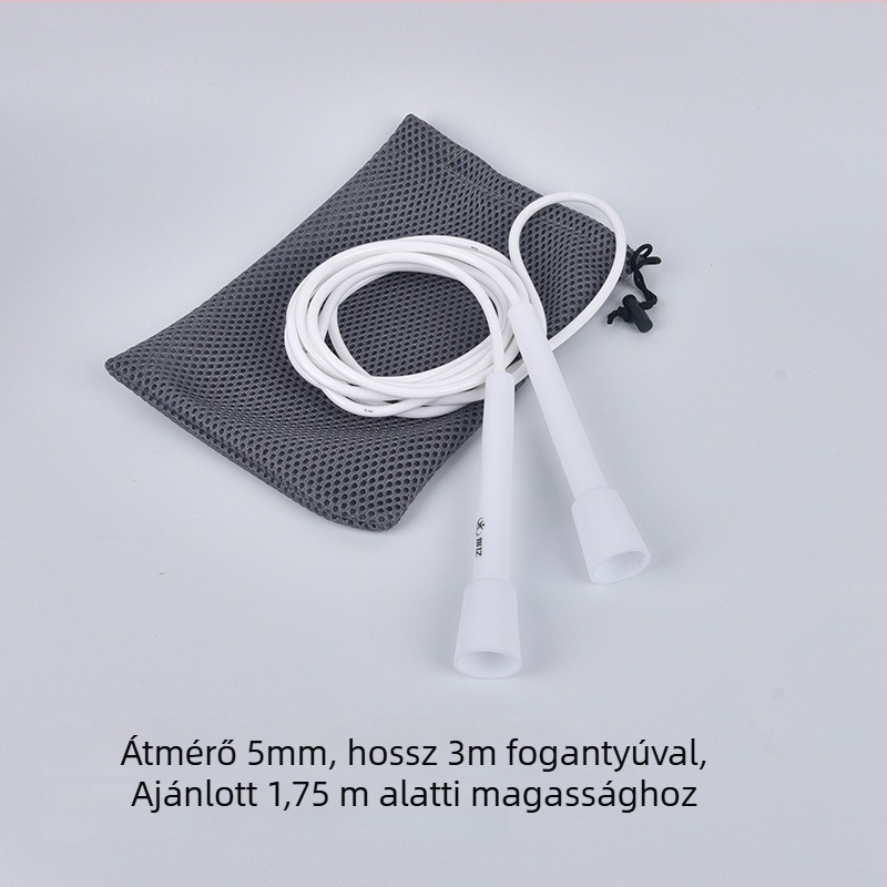 Edzés ugrókötél keresztezett mintázattal, kiterjesztett verzió, alacsony rugalmasság
