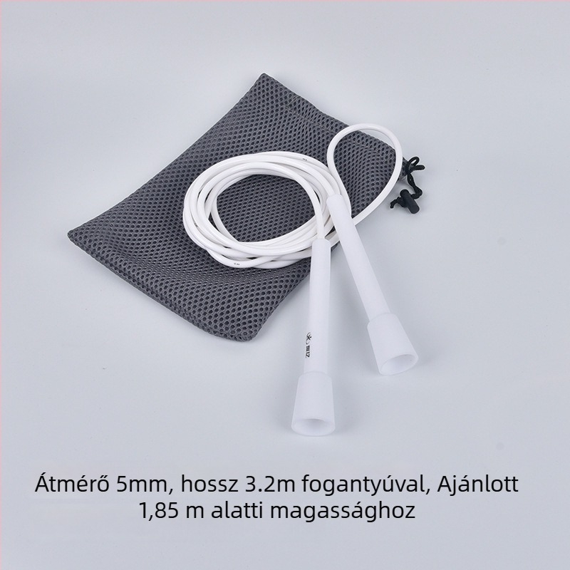 Edzés ugrókötél keresztezett mintázattal, kiterjesztett verzió, alacsony rugalmasság