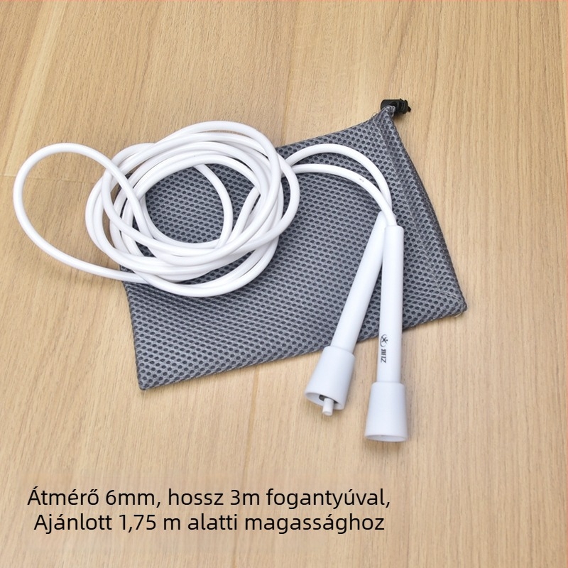 Edzés ugrókötél keresztezett mintázattal, kiterjesztett verzió, alacsony rugalmasság