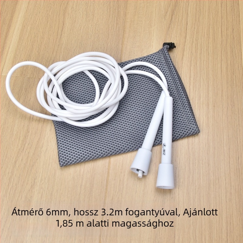 Edzés ugrókötél keresztezett mintázattal, kiterjesztett verzió, alacsony rugalmasság