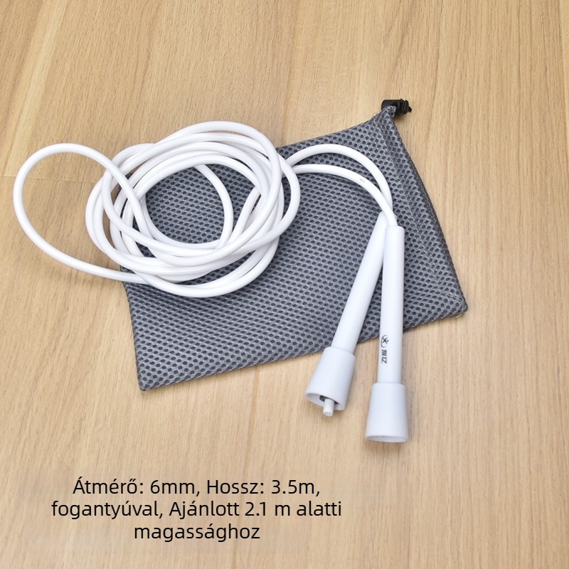 Edzés ugrókötél keresztezett mintázattal, kiterjesztett verzió, alacsony rugalmasság