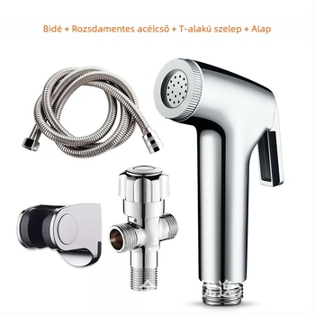 WC-spray pisztoly, kézi használat, műanyag, injektálással gyártott, Yulangyi márka, magáncímkére kész