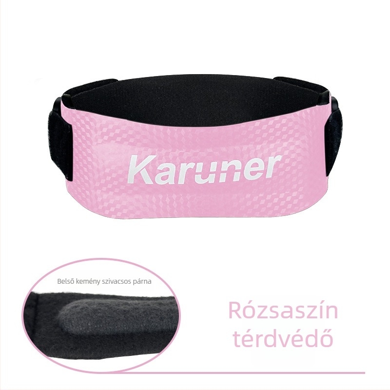 Erte térdvédők szivacspárnával, latex anyag, állítható pánt, ütéscsillapítás