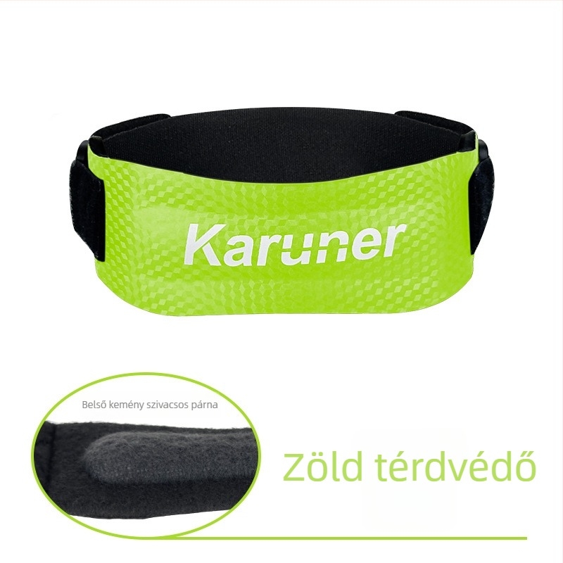 Erte térdvédők szivacspárnával, latex anyag, állítható pánt, ütéscsillapítás